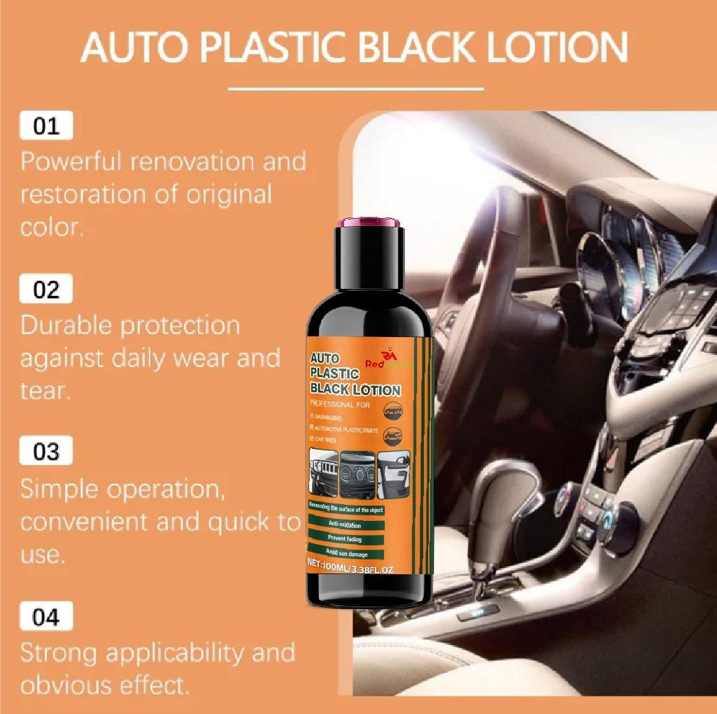 Auto Plastic Black Lotion 100ml (Pack of 1)